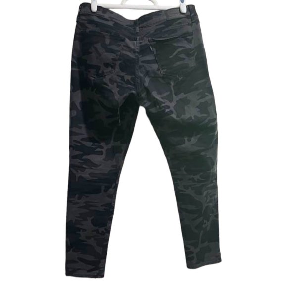 Levi Strauss 711 Original Riveted Grey Camo Jeans - Women - size W31 Petite - Picture 10 of 14